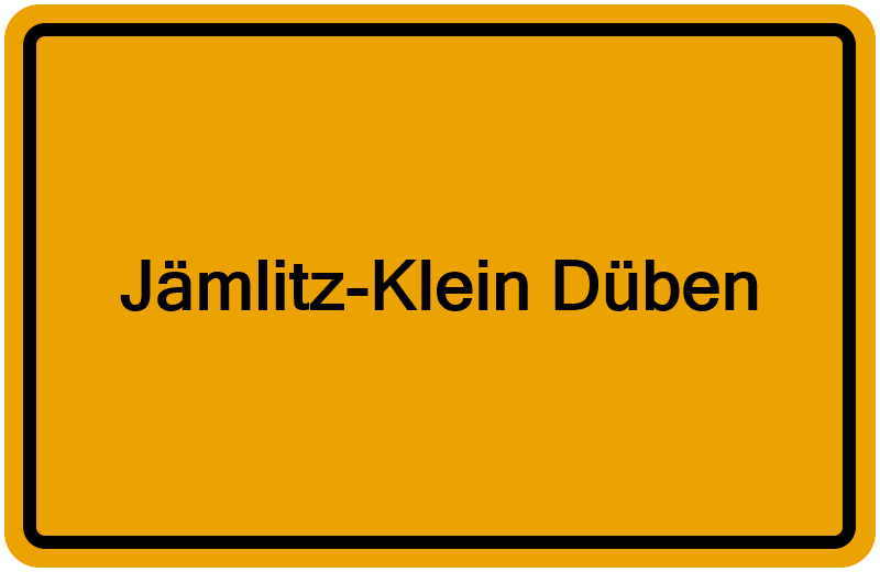 Handelsregisterauszug Jämlitz-Klein Düben